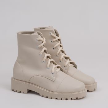 Bota Cano Curto - OFF-WHITE