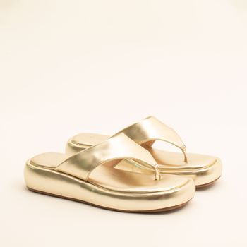 Flatform puff - DOURADO