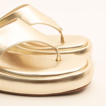 Flatform puff - DOURADO