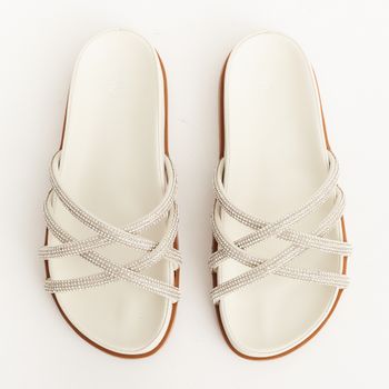 Papete elegance - OFF WHITE/CRISTAL
