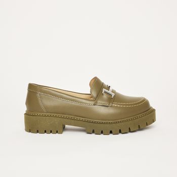 Mocassim tratorado - VERDE MILITAR