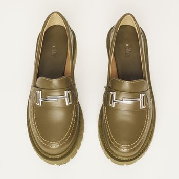 Mocassim tratorado - VERDE MILITAR