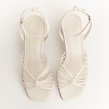 Sandália Média Multi tiras - OFF-WHITE