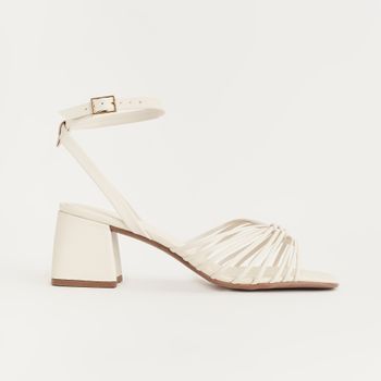 Sandália Média Multi tiras - OFF-WHITE