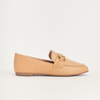 Mocassim básico com bridão - AMBAR