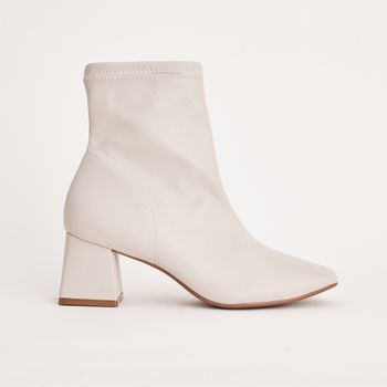 Bota curta stretch - OFF-WHITE
