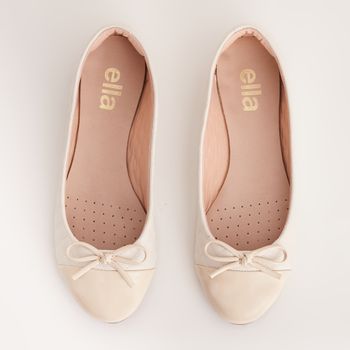 Sapatilha Bico Redondo - OFF-WHITE