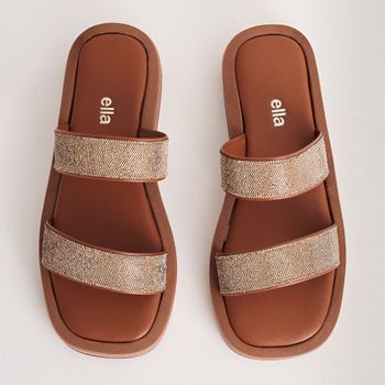 Papete strass tiras - CARAMELO