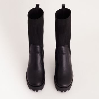 Bota curta soft - PRETA