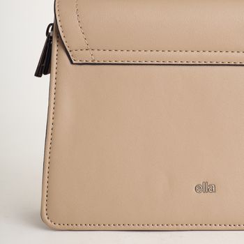 Bolsa compacta metalassê - TAUPE