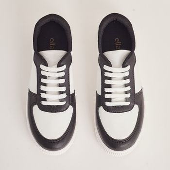 Tênis plataforma urban - BRANCO/PRETO