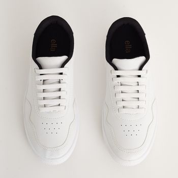 Tênis Casual - BRANCO/PRETO