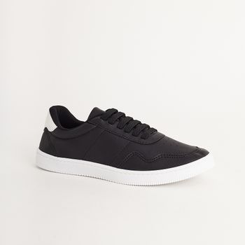 Tênis Casual - PRETO/BRANCO