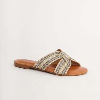 Rasteira glam - OURO LIGHT
