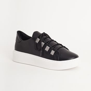 Tenis Glam - PRETO/ONIX