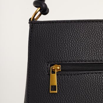 Bolsa estruturada matelassê - PRETA