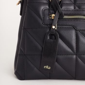 Bolsa Média Matelassê - PRETA
