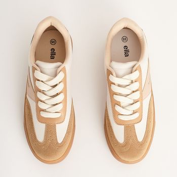 Tênis Casual Floater - OFF WHITE/PALHA/AMENDOA/B