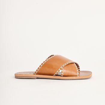 Rasteira Casual Napa - CARAMELO