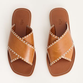 Rasteira Casual Napa - CARAMELO