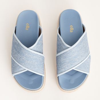 Papete Jeans - AZUL/AQUA