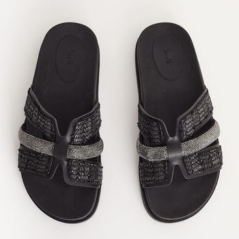 Papete tramado com Brilho - PRETO/ONIX