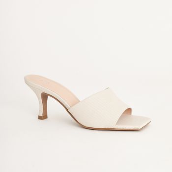 Tamanco Casual - OFF WHITE