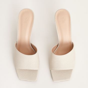 Tamanco Casual - OFF WHITE