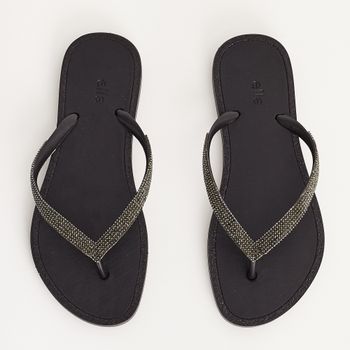 Chinelo Glow - PRETO/ONIX