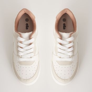 Tenis Urban - BRANCO/PALHA/OFF WHITE