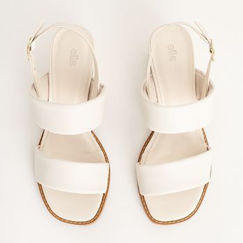 Sandália Média casual - OFF WHITE