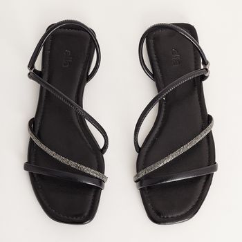 Rasteira Casual - PRETO/ONIX