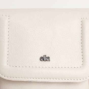 Bolsa de couro fly - OFF WHITE