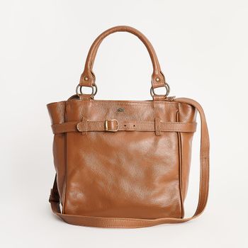 Bolsa Média Couro Fly - CARAMELO