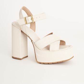 Sandália Meia Pata Urban - OFF WHITE