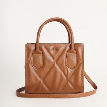 Bolsa metalessê alça dupla - OFF WHITE