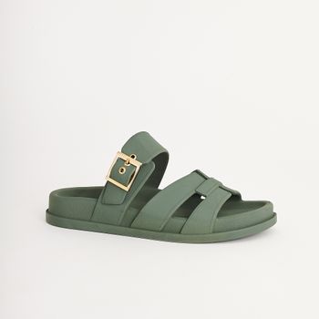 Papete fivela color - VERDE MILITAR