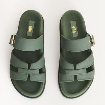 Papete fivela color - VERDE MILITAR
