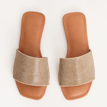 Rasteira Glow - BRONZE