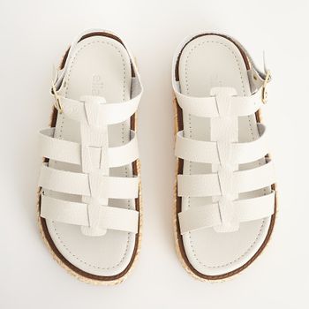 Plataforma Fisherman Sola Trança - OFF WHITE