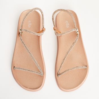 Papete tiras strass - ROSADO/ROSE