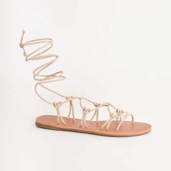 Rasteira Amarração Multitiras em Nó - AMENDOA