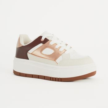 TENIS FLOATER - OFF WHITE/TERRA/ROSE