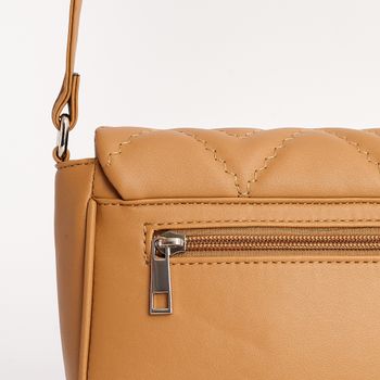 Bolsa Matelassê Pequena - AMENDOA