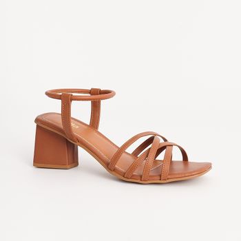 Sandália Calce Fácil - CARAMELO