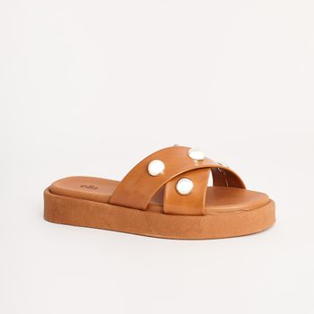 Papete Bolas X - CARAMELO