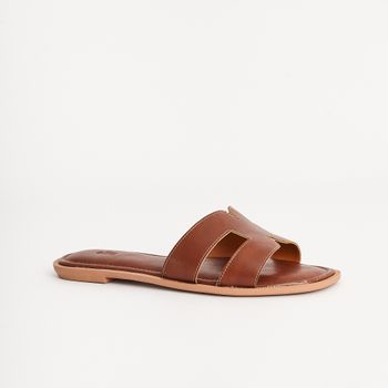 Rasteira Hype - CARAMELO