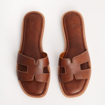 Rasteira Hype - CARAMELO