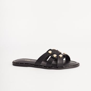 Rasteira Floater Tachas - PRETA