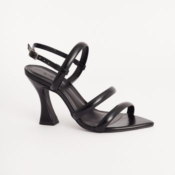 Sandália Alta Salto Taça - PRETA